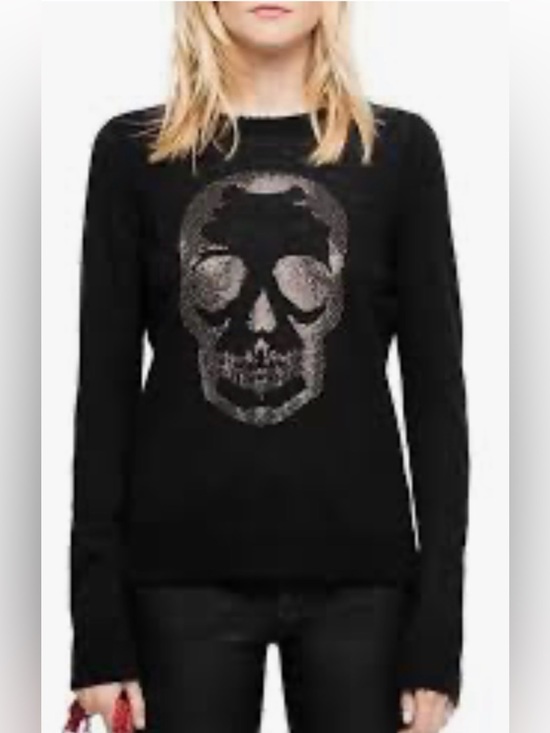 Zadig & Voltaire Sweaters - Zadig & Voltaire Miss M Skull Sweater, Black, XS, Excellent Like New Condition!